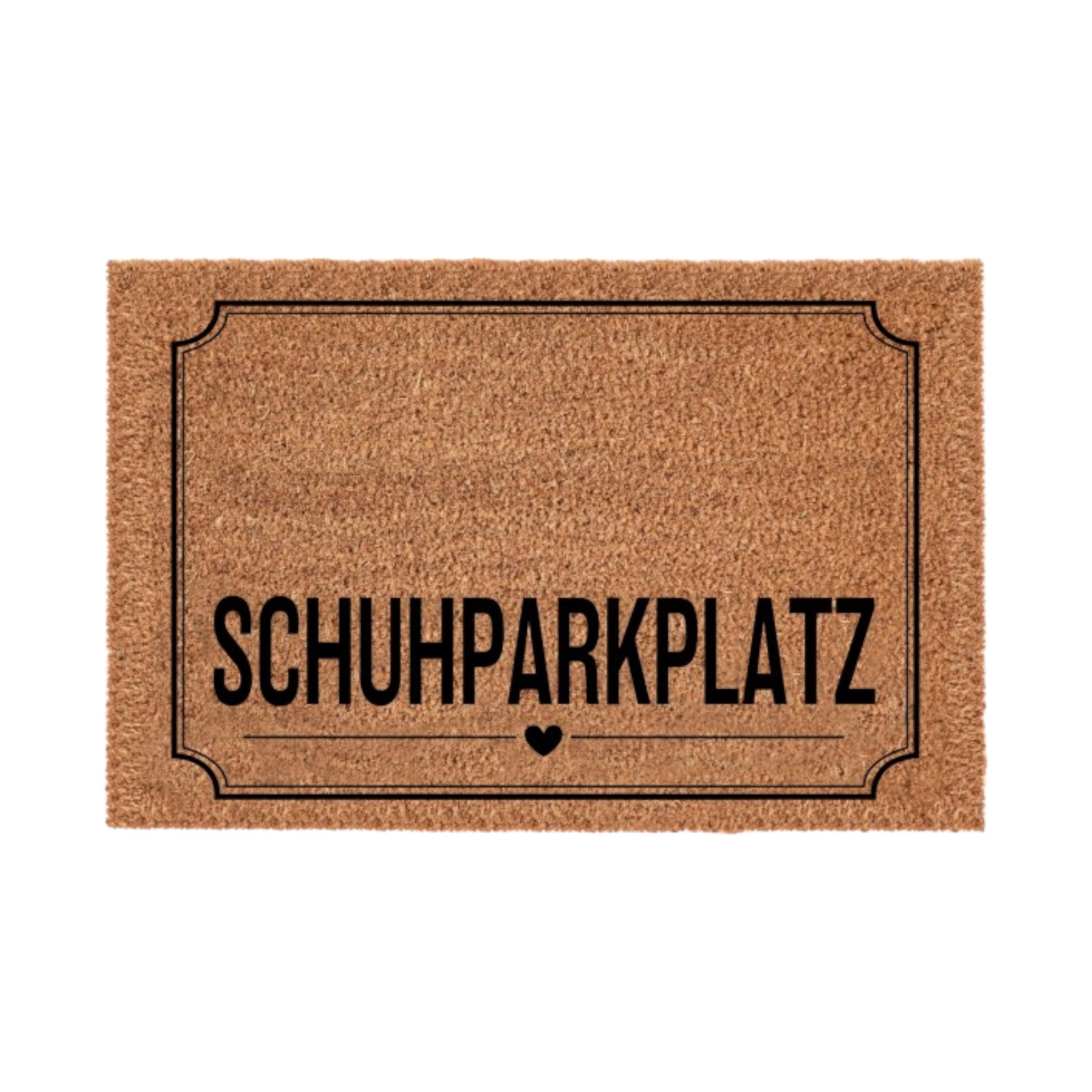 Darstellung von Fußmatte Schuhparkplatz