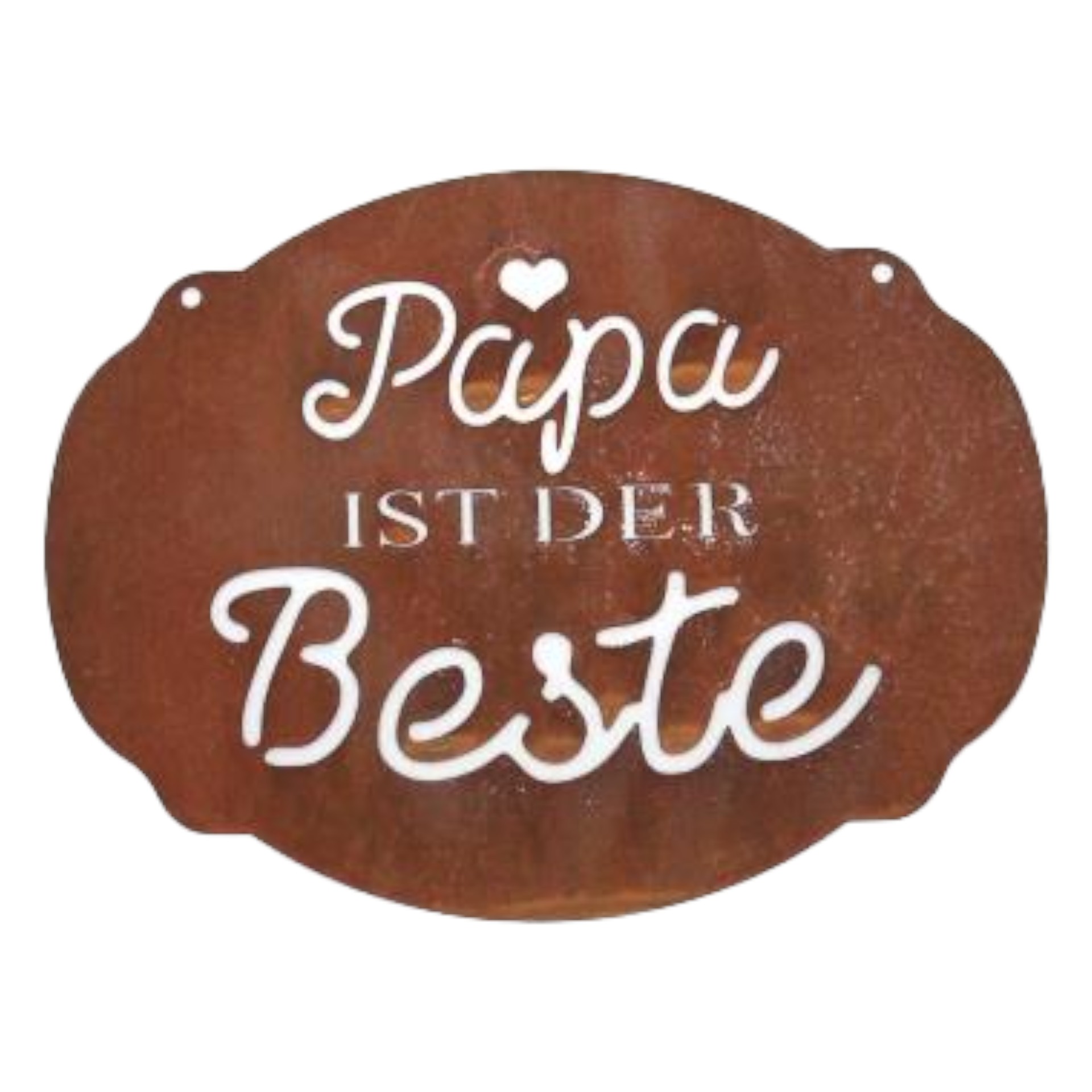 Darstellung von Tafel Papa ist der Beste